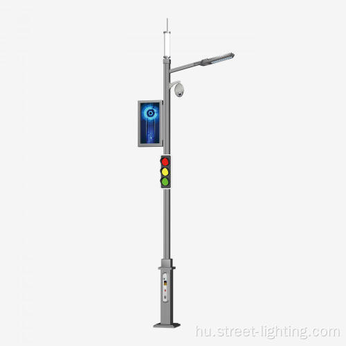 Többfunkciós lámpaoszlop utcai világításhoz wifi